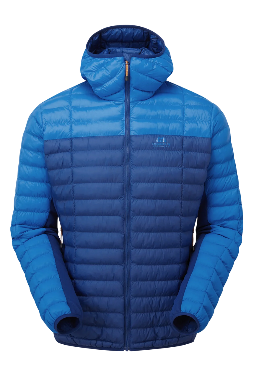 Mountain Equipment Particle Hooded Men's Jacket Outdoor Action Admiral/Atlantic- front