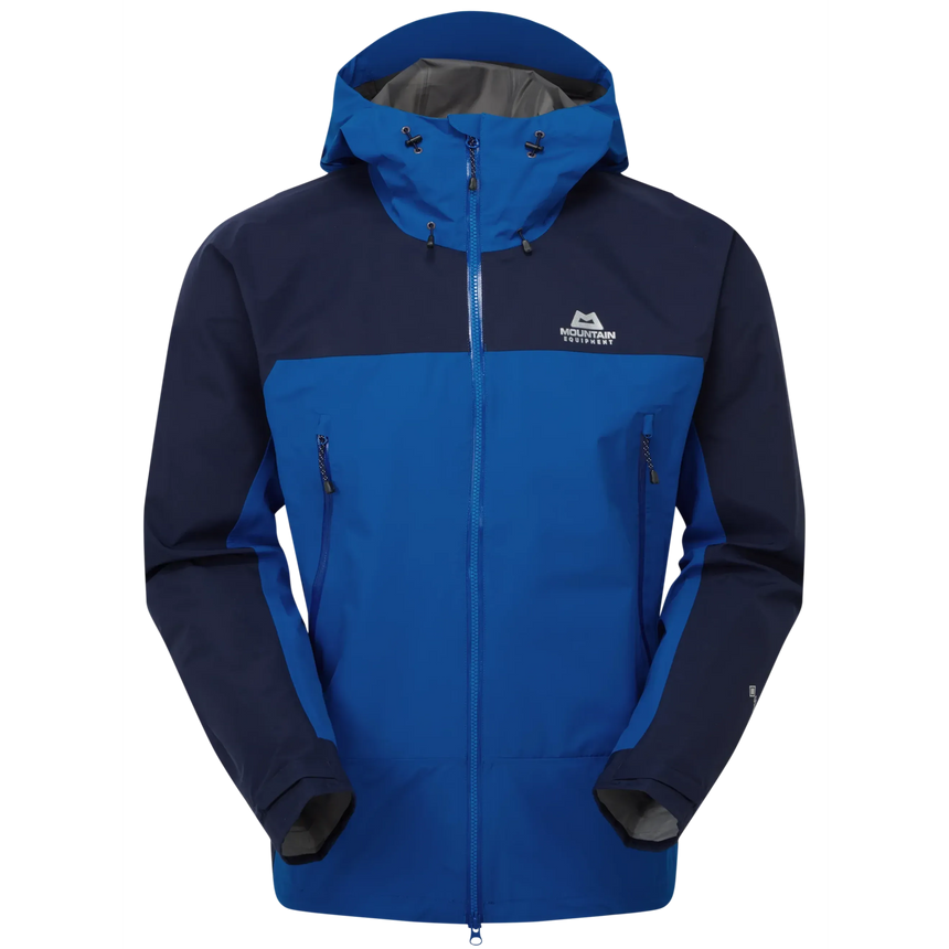 Mountain Equipment Saltoro GORE-TEX Men's Jacket CLEARANCE Lapis Blue/Medieval- Front