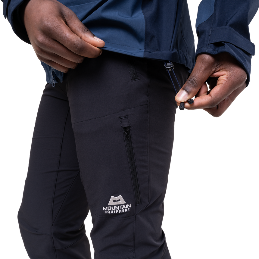 Mountain Equipment Saltoro Gore-Tex Men's Jacket Outdoor Action Dusk/Cosmos- Hem drawcords