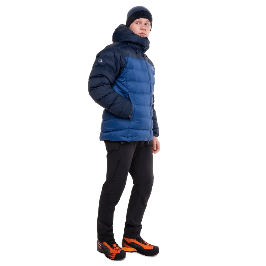 Mountain Equipment Senja Men's Jacket Outdoor Action Admiral/Cosmos- Hand Pocket