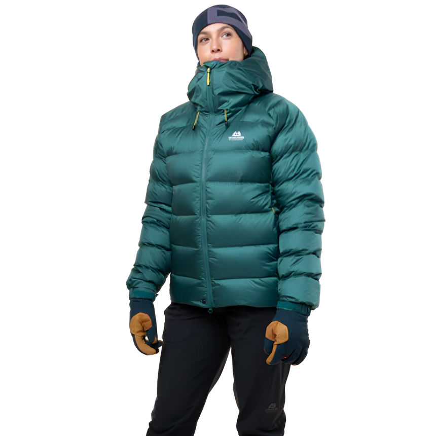 Mountain Equipment Sigma Women's Jacket Outdoor Action Deep Teal - Center Front Zip