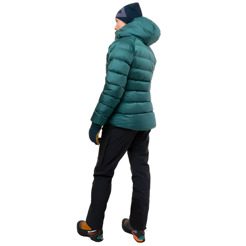 Mountain Equipment Sigma Women's Jacket Outdoor Action Deep Teal - Side Fit