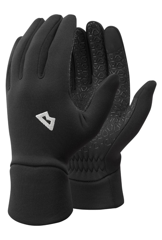 Mountain Equipment Stretch Fleece Grip Women's Glove Outdoor Action Black- Product preview