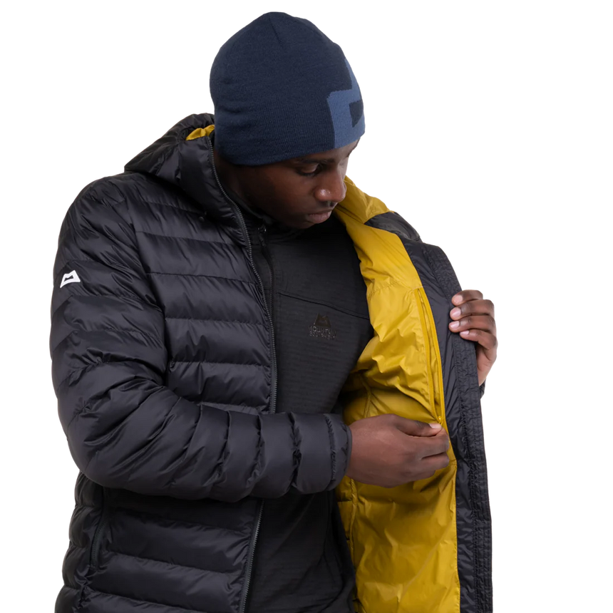 Mountain Equipment Superflux Men's Jacket Outdoor Action Obsidian - Inner Zipped Pocket