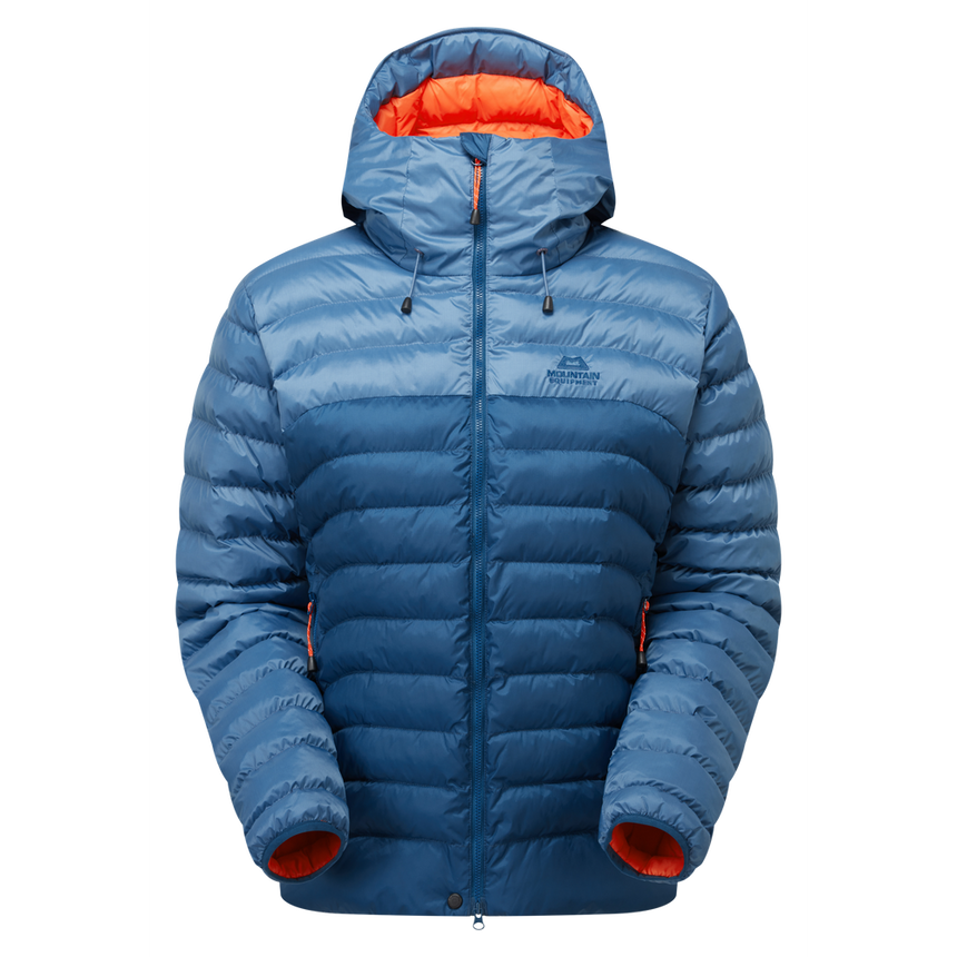 Mountain Equipment Superflux Women's Jacket Outdoor Action Majolica/Stellar- Front