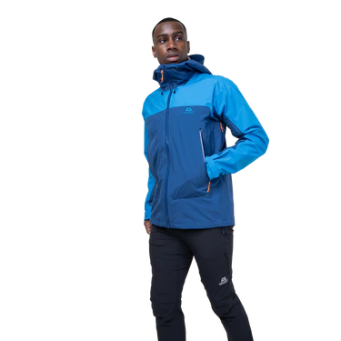 Mountain Equipment Tacul Men's Jacket Outdoor Action Admiral/Atlantic- Hand Pocket