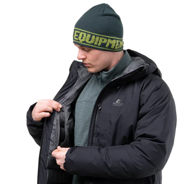 Mountain Equipment Triton Men's Jacket Outdoor Action Slate Black/Black- Inner Zipped Pocket