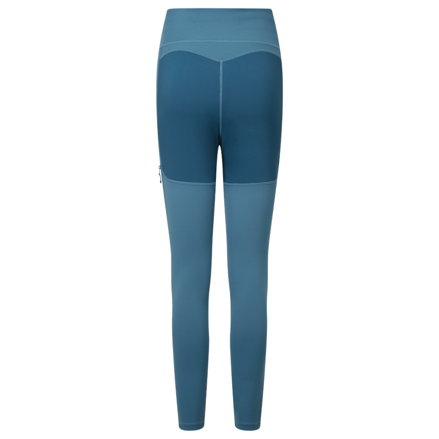 Mountain Equipment Turas Women's Legging Outdoor Action IndianTeal/Maj- Back