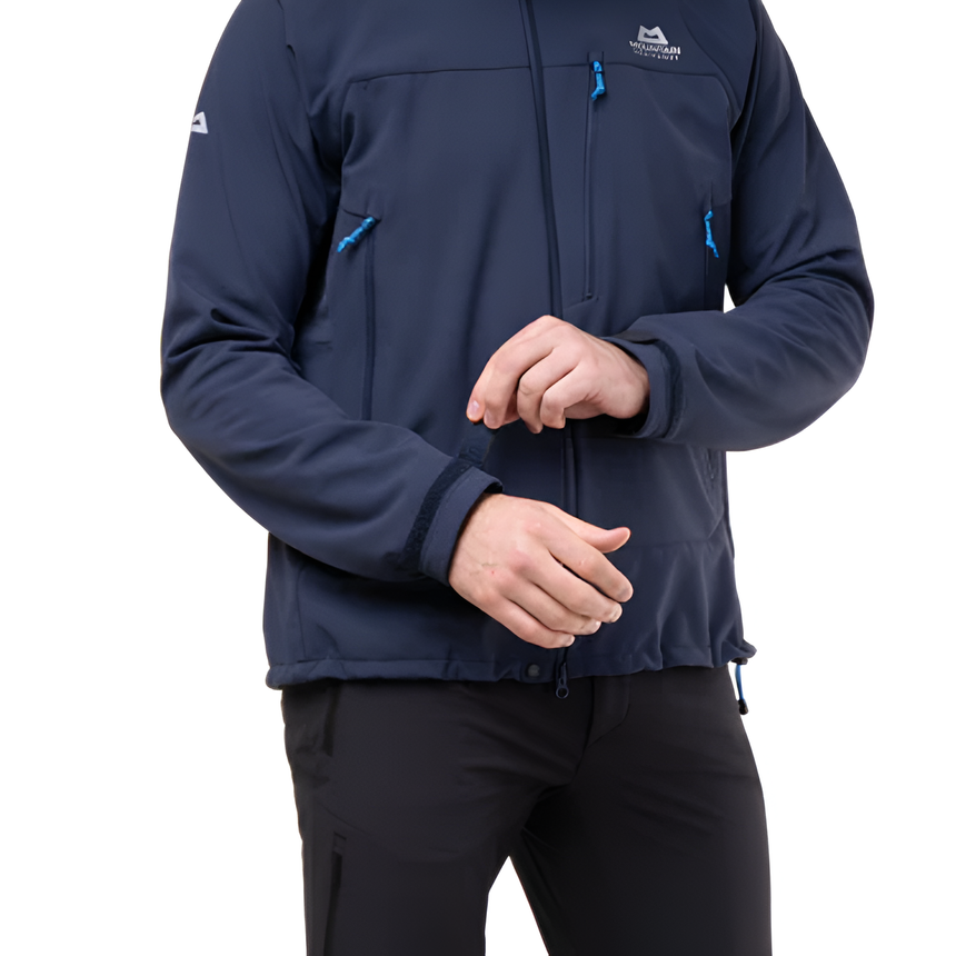 Mountain Equipment Vulcan Men's Jacket Outdoor Action Cosmos- Cuff