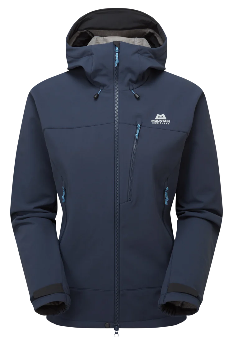 Mountain Equipment Vulcan Women's Jacket Outdoor Action Cosmos- Front