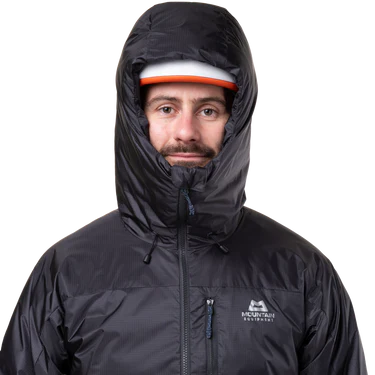 Mountain Equipment Xeros Men's Jacket Outdoor Action Obsidian- Hood