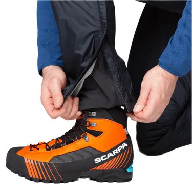 Mountain Equipment Zeno FZ Men's Pant Outdoor Action Black- Adjustable Hem