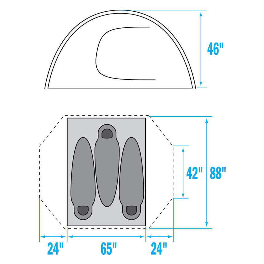 The North FaceThe North Face Stormbreak 3 TentOutdoor Action
