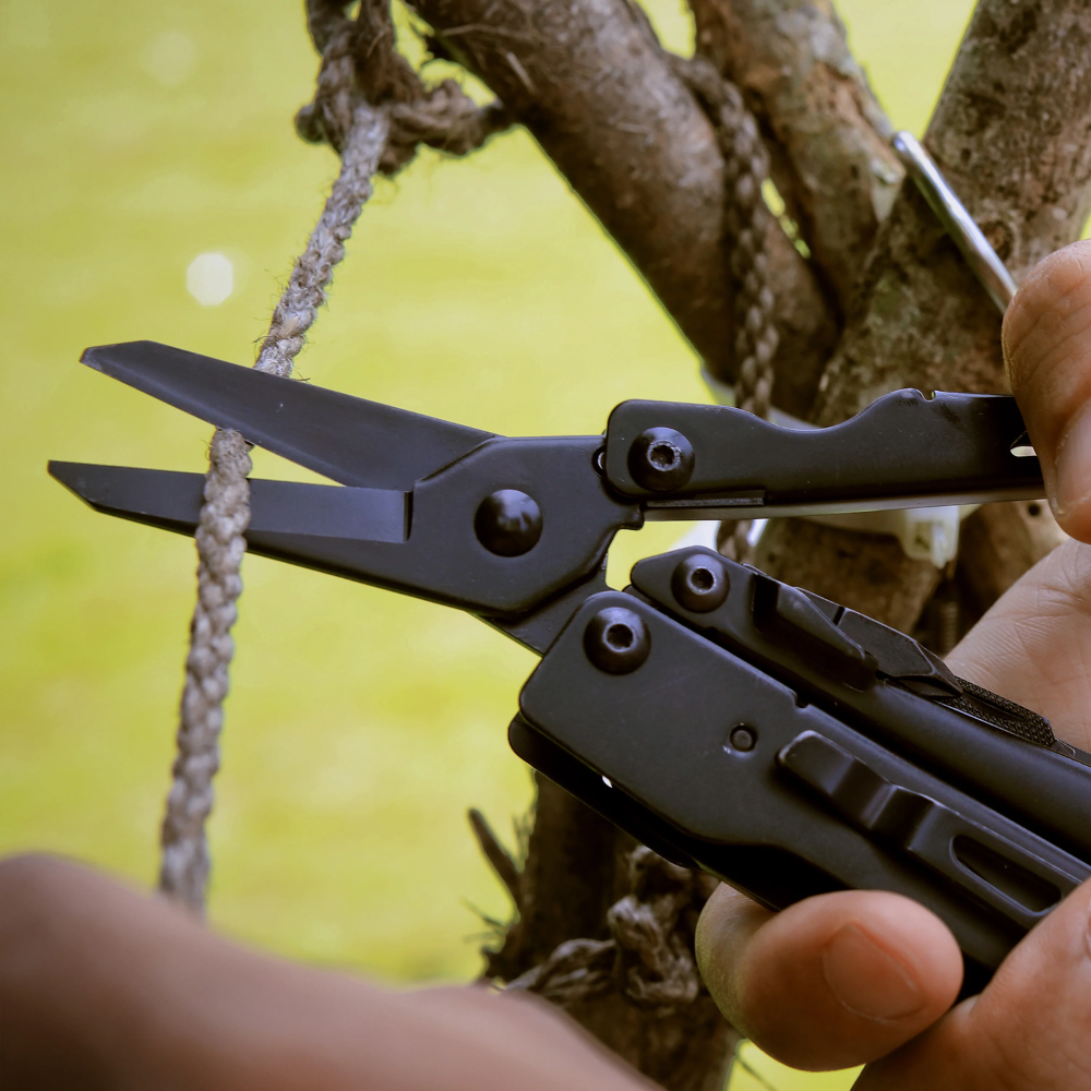 Nextool Black Knight Black Oxide Finish - Rust-Resistant 30Cr13 Stainless Steel Construction