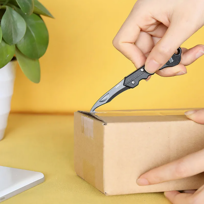 Nextool Box Opener Precision-Ground Cutting Edge - Rounded Tip for Safe Package Opening