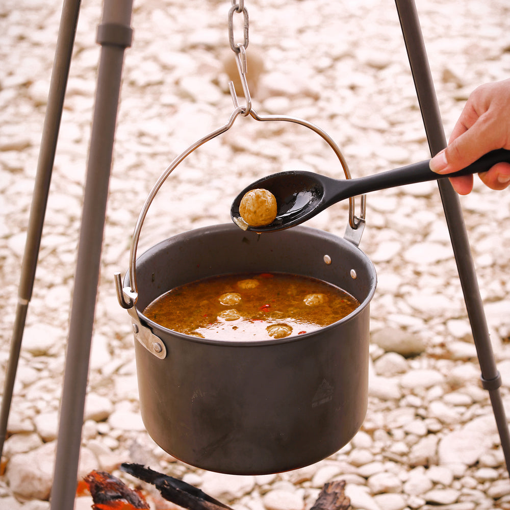 Nextool Outdoor Cooking Set Spoons - Durable 304 Stainless Steel for Camp Meals