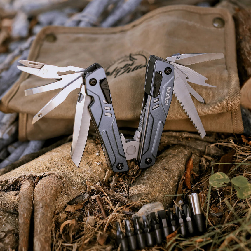 NextoolNextool Sailor Pro 20-in-1 Multitool - Safety Lock System, Gunmetal Aluminium, 252gOutdoor Action