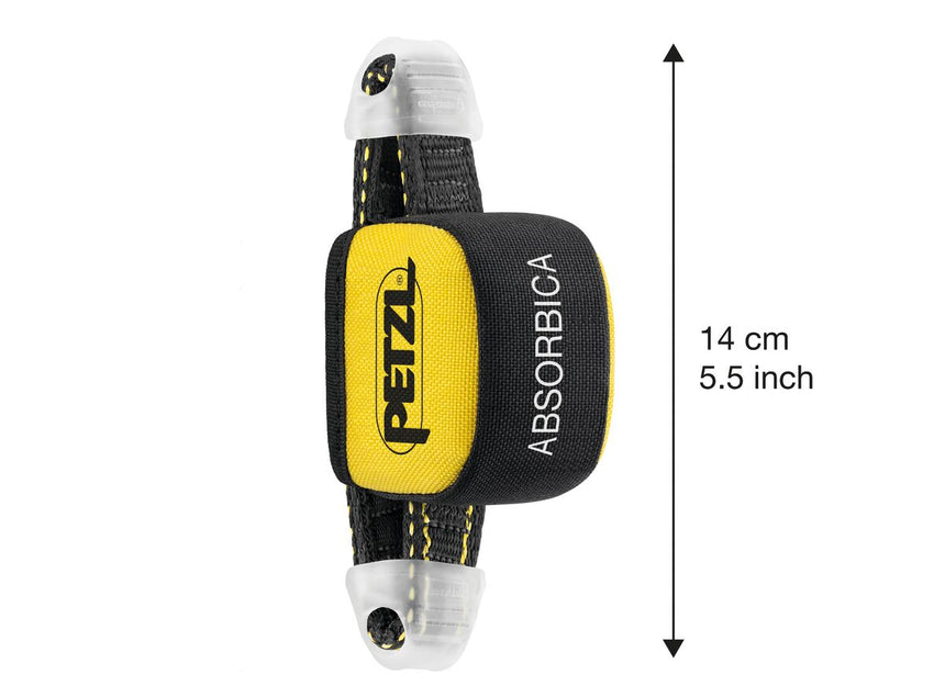 Petzl Absorbica® - Compact energy absorber doesn't hinder movement or work