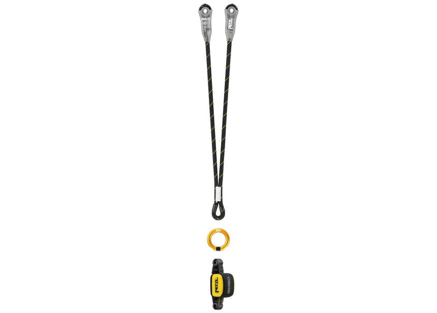 Petzl Absorbica® - Pairs with JANE-I/Y lanyards for a 2m fall-arrest lanyard