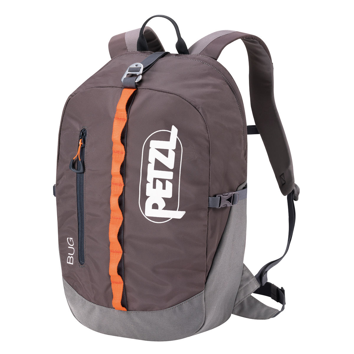 Petzl Bug 18L Backpack Grey - Front Angled View