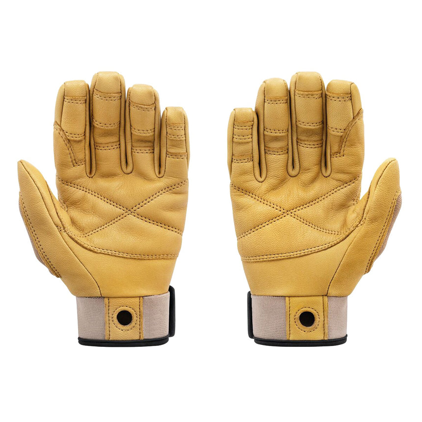 Petzl Cordex Plus Belay-Abseiling Gloves Tan - Front