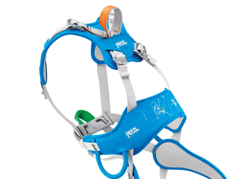 Petzl Ouistiti Kids Climbing Harness - Easy donning