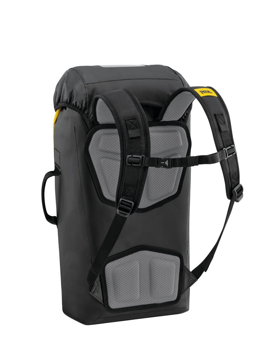 Petzl Transport 30 Backpack Yellow/Black - Back Angle
