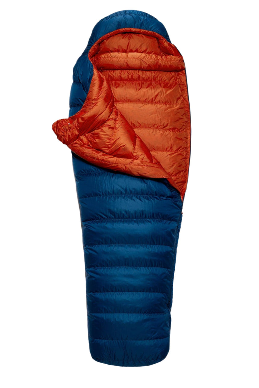 Rab Ascent 700 Down Sleeping Bag in Ink - Hood Detail