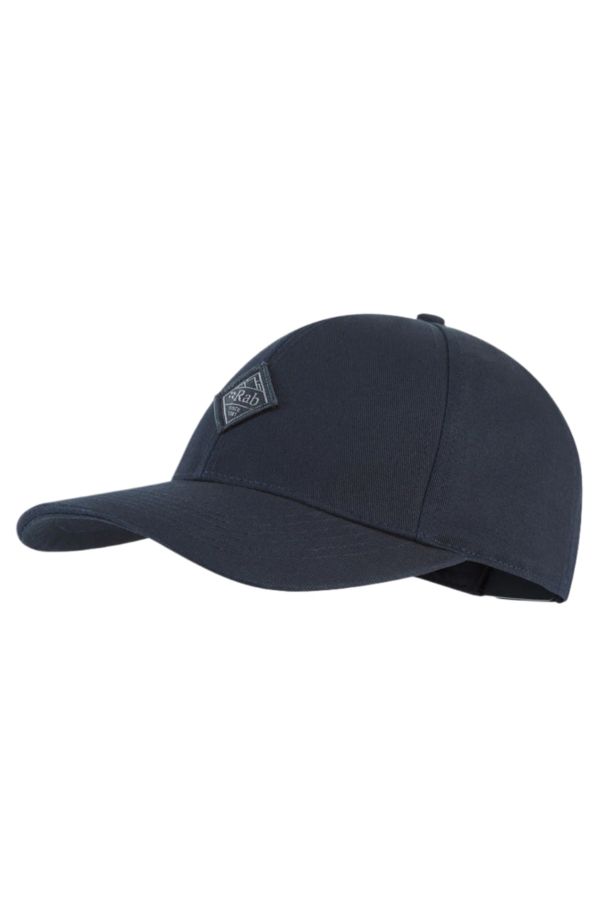 Rab Basecamp Badge Cap in Ebony - front