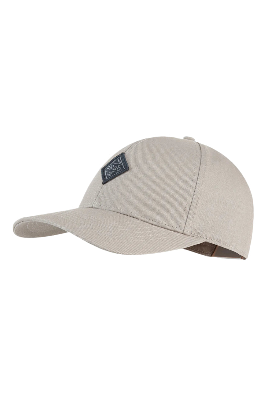 Rab Basecamp Badge Cap in Stone - front