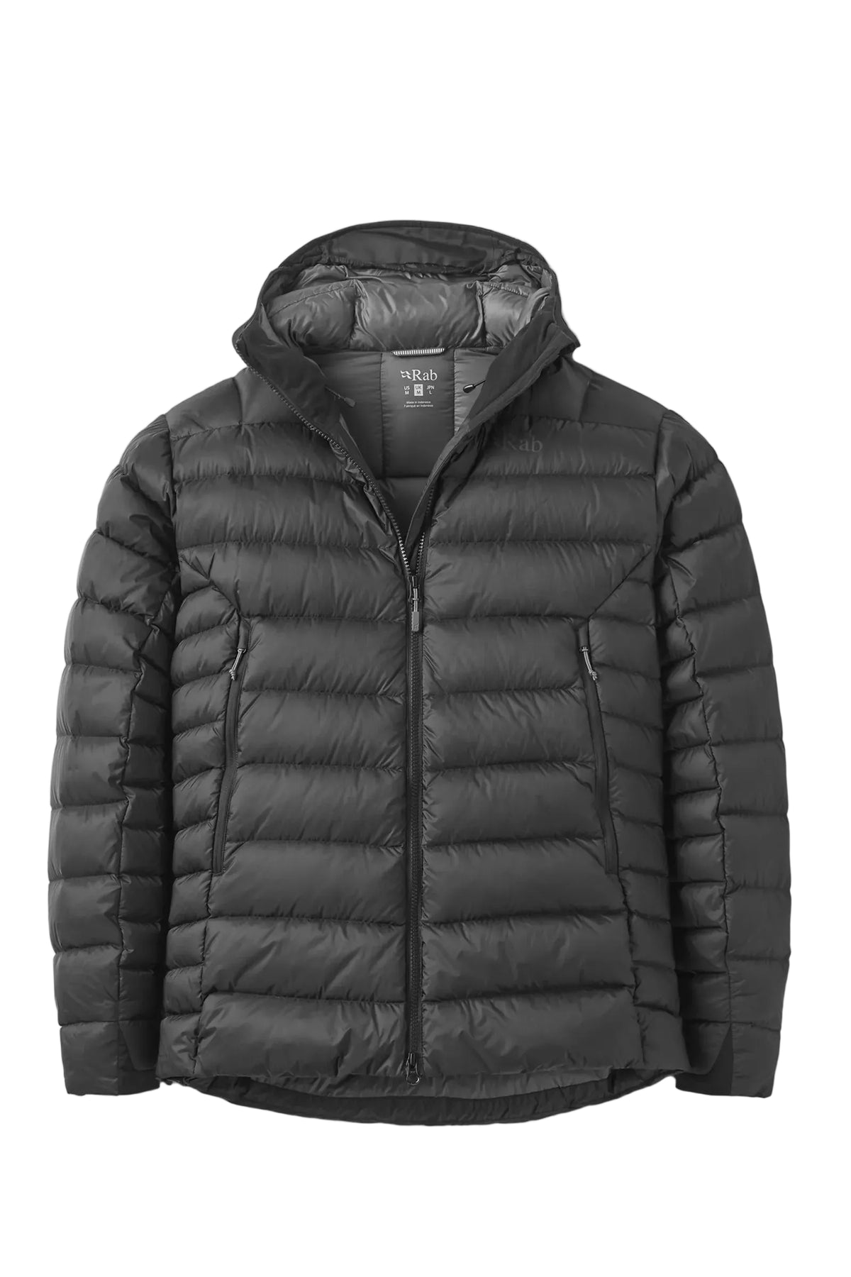 Rab Men's Electron Pro Down Jacket in Black - front