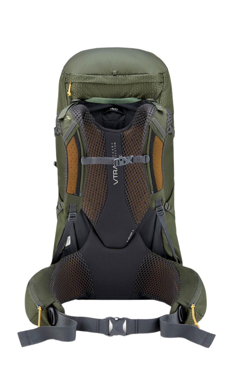 Rab Exion 48L Hiking Pack in Army - Back View