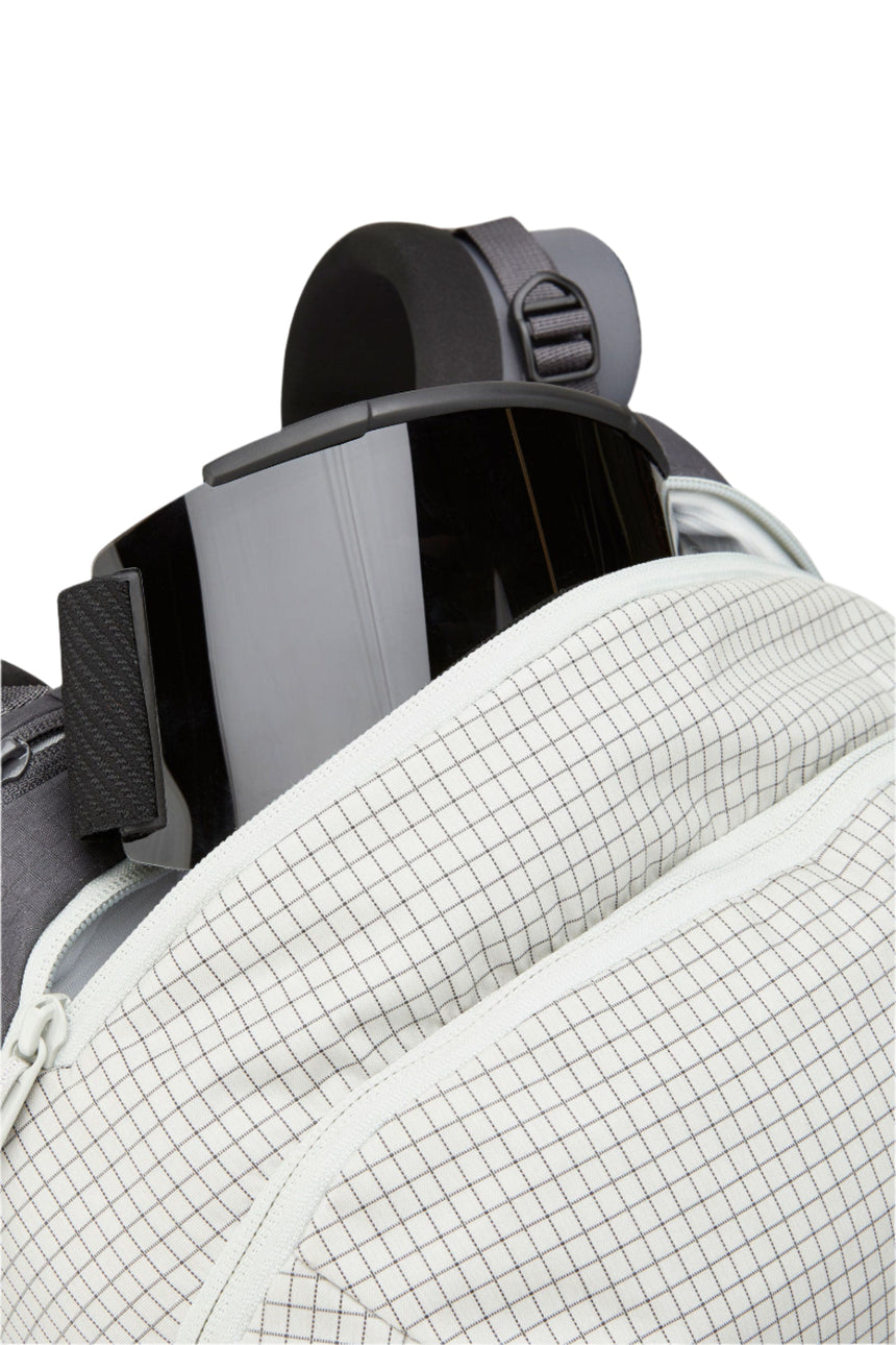 Rab Khroma 22L Ski Pack in Pewter - Internal Goggle Pocket