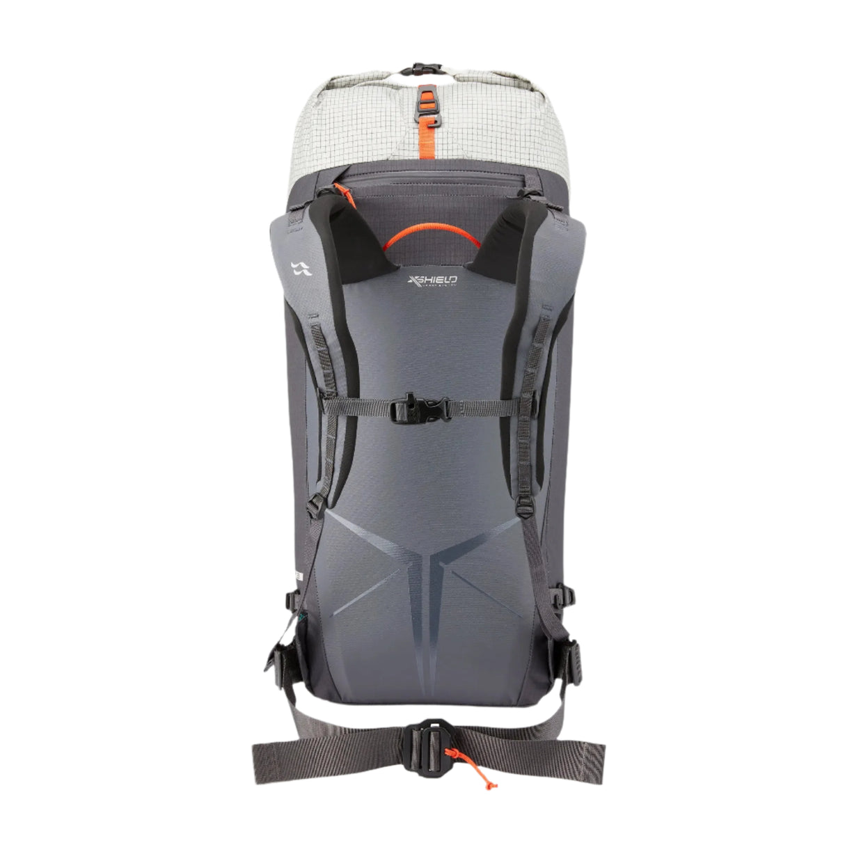 Rab Latok 38L Mountain Pack in Pewter - Back View
