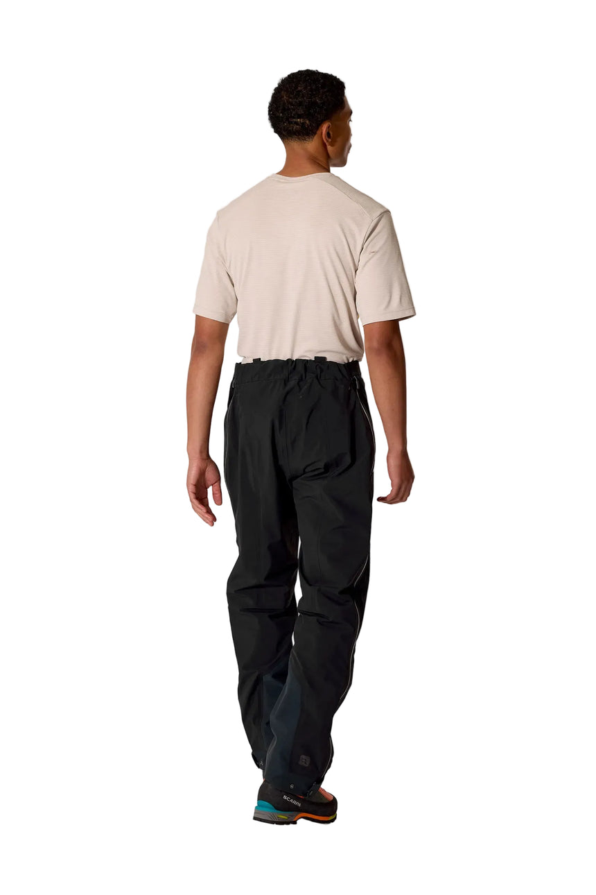 Rab Men's Firewall Guide Waterproof Pants in Black - worn back on model