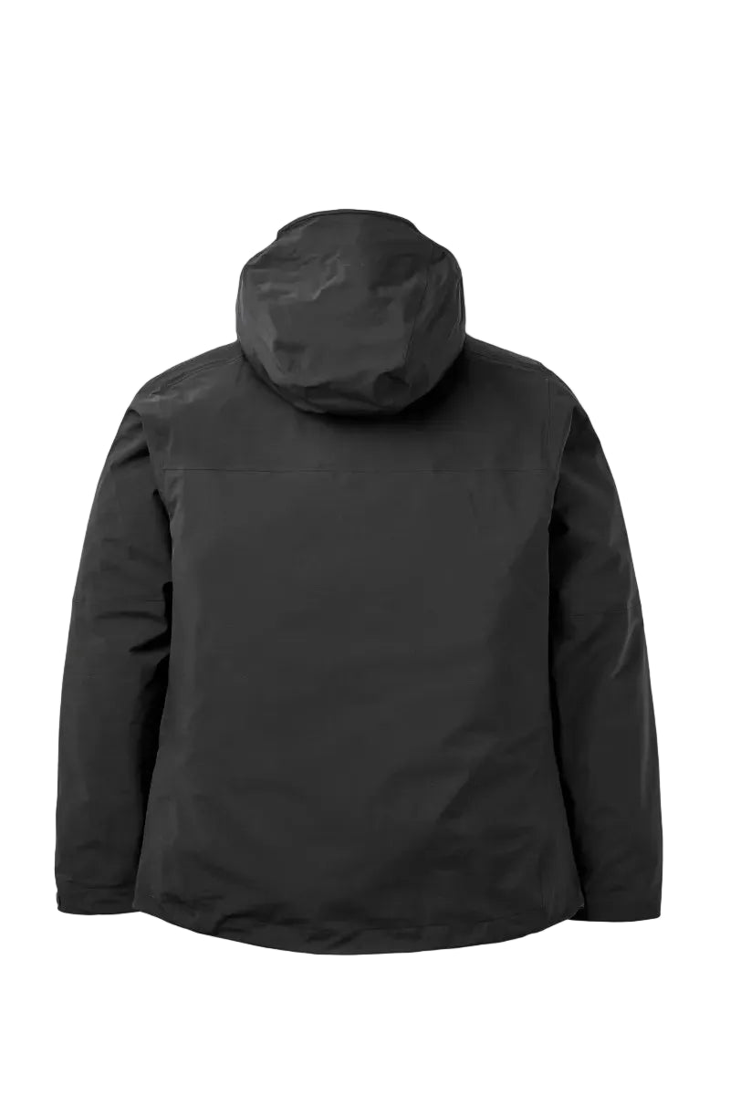 Rab Men's Firewall Waterproof Jacket in Black - back