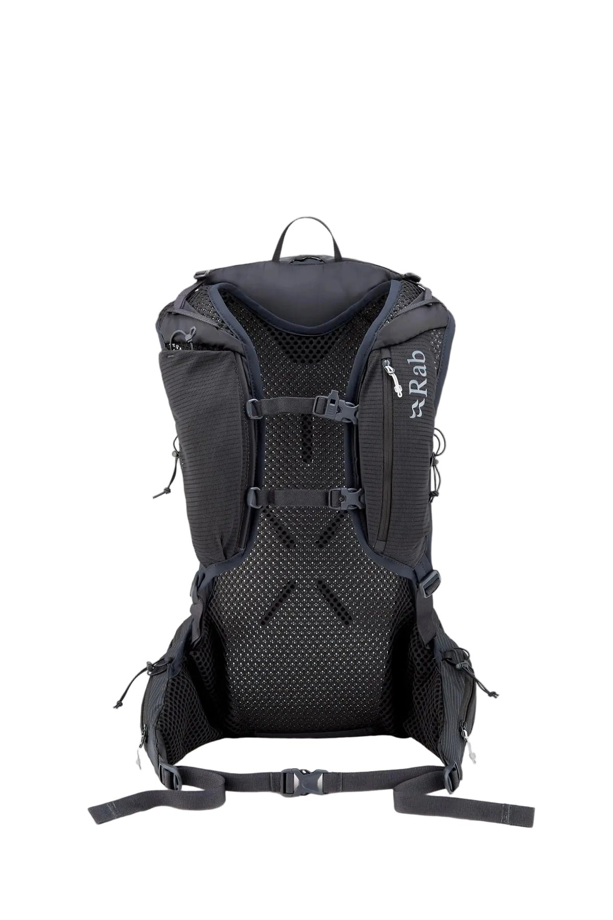 Rab Nitron 25L Lightweight Pack in Anthracite - Back View