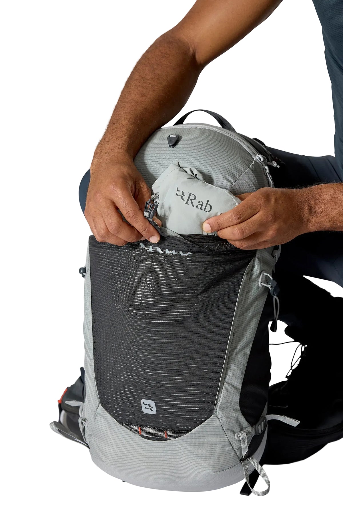Rab Protium 27L Day Pack in Anthracite - Top Access Detail