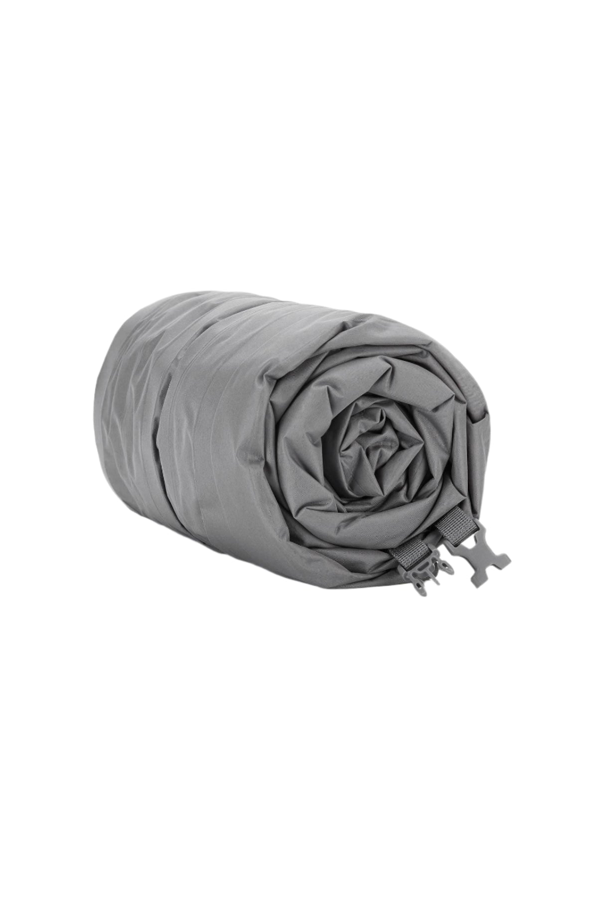 Rab Stratosphere 5.5 Sleep Pad in Graphene - rolled, unpacked