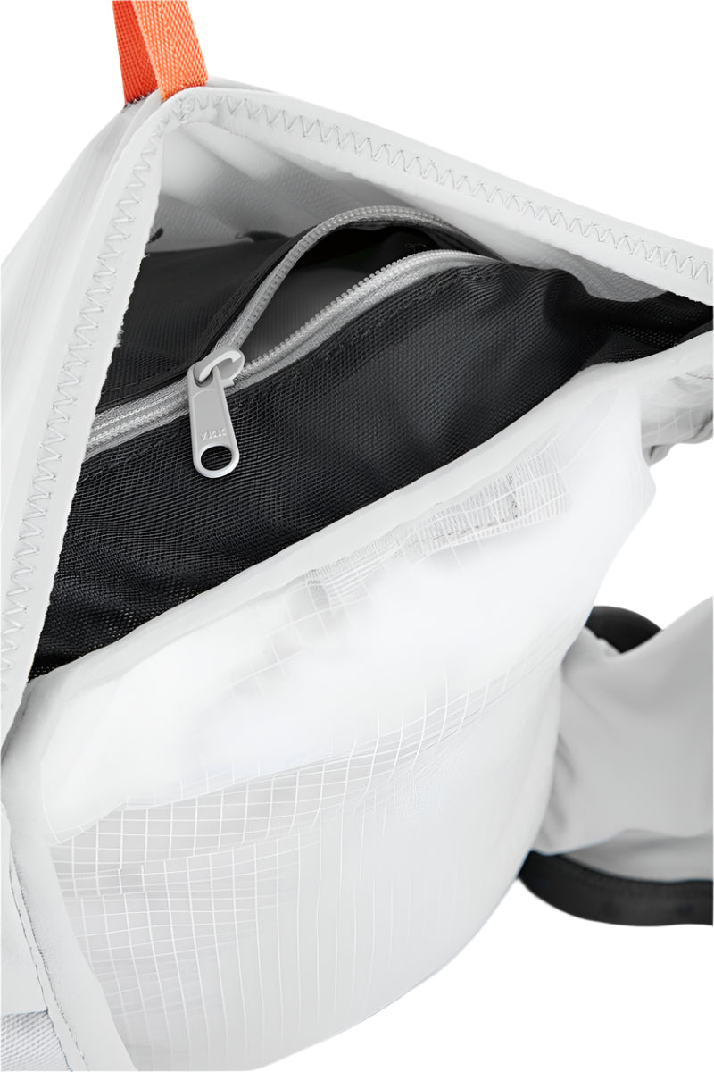 Rab Veil 12L Lightweight Running Vest in Gargoyle/Graphene - Hydration Sleeve