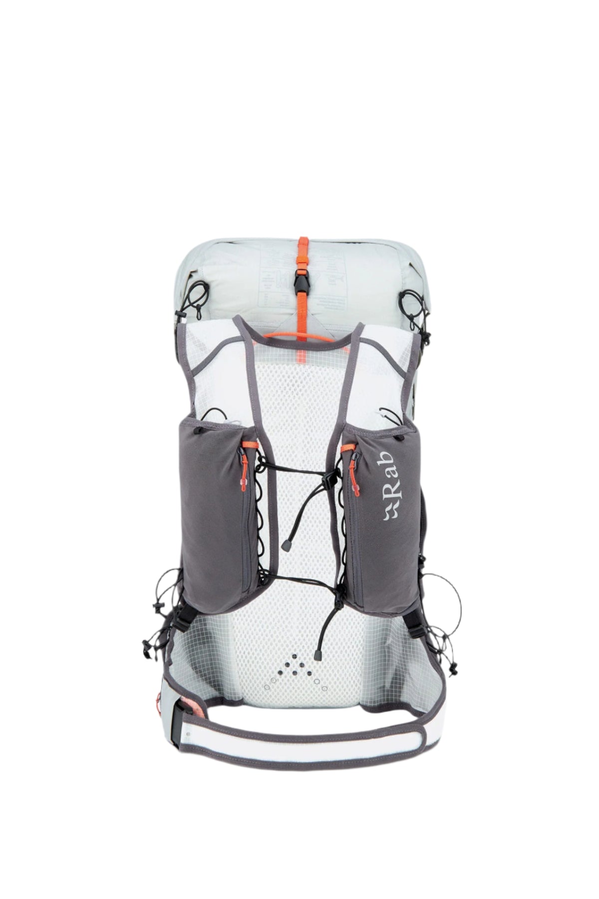 Rab Veil XP 20L Waterproof Pack in Pewter/Graphene - Side View
