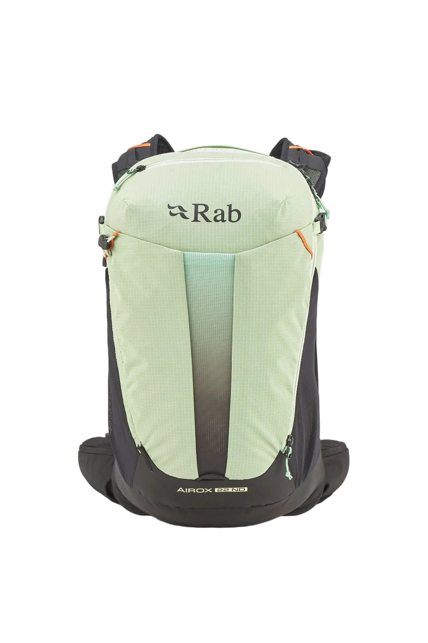 Rab Women's Airox ND22L Day Pack in Fig Green/Black - On Model Walking View
