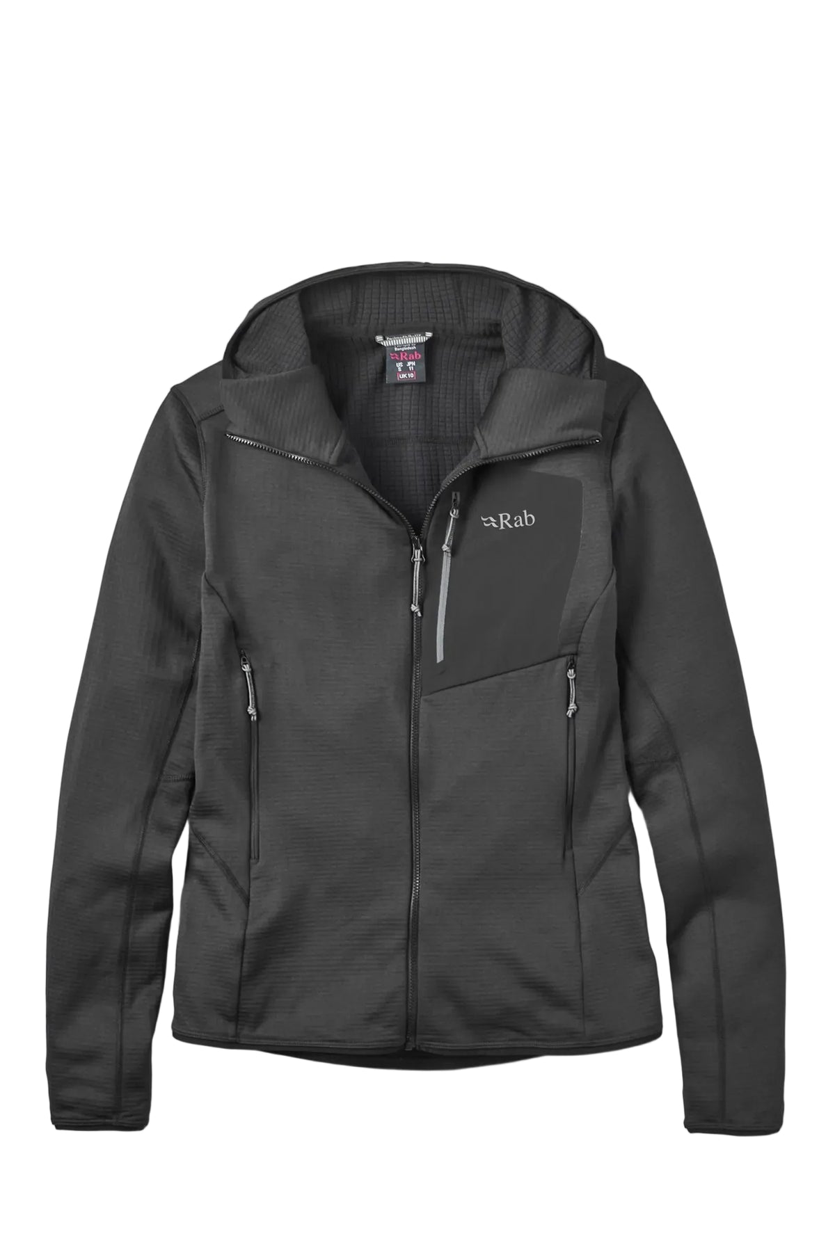 Rab Women's Ascendor Hoody in Black - front