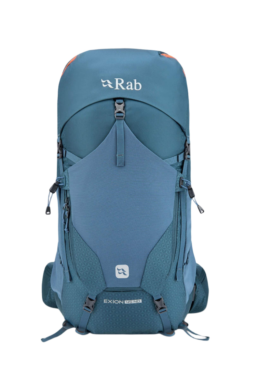 Rab Women's Exion ND45L Hiking Pack in Orion Blue - Side View