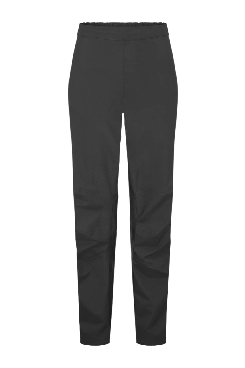 Rab Women's Firewall Mountain Waterproof Pants in Black - front