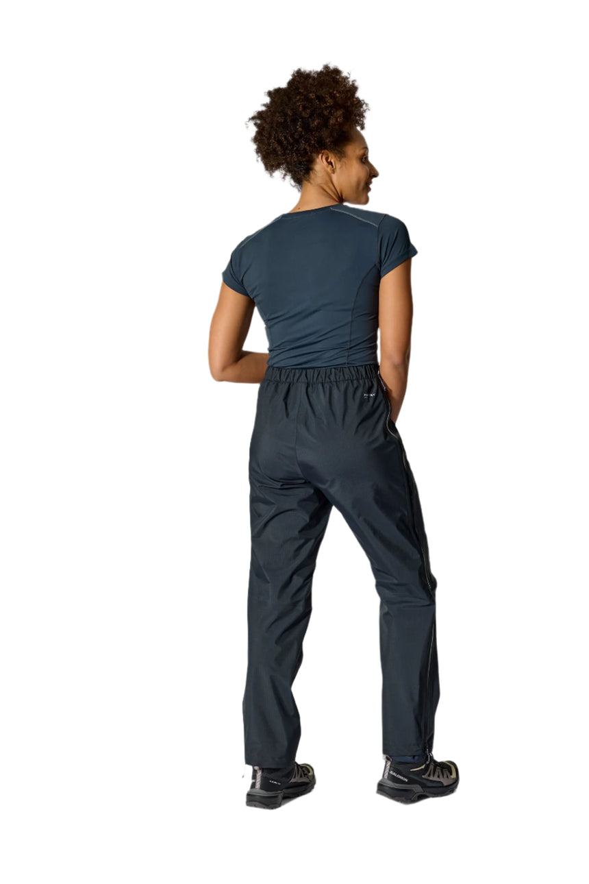 Rab Women's Firewall Mountain Waterproof Pants in Black - worn, back