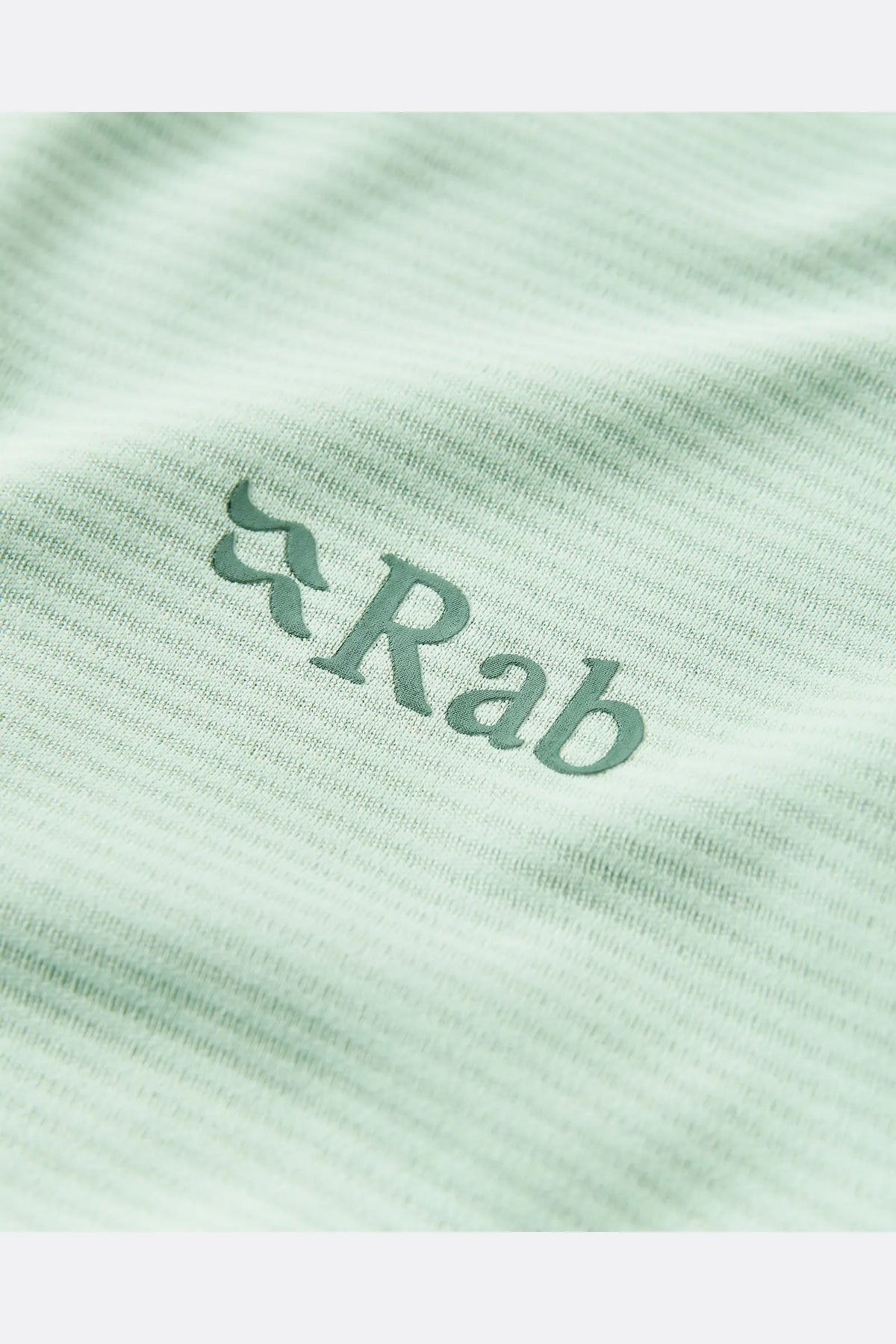 Rab Women's Force Hoody in Fig Green - detail
