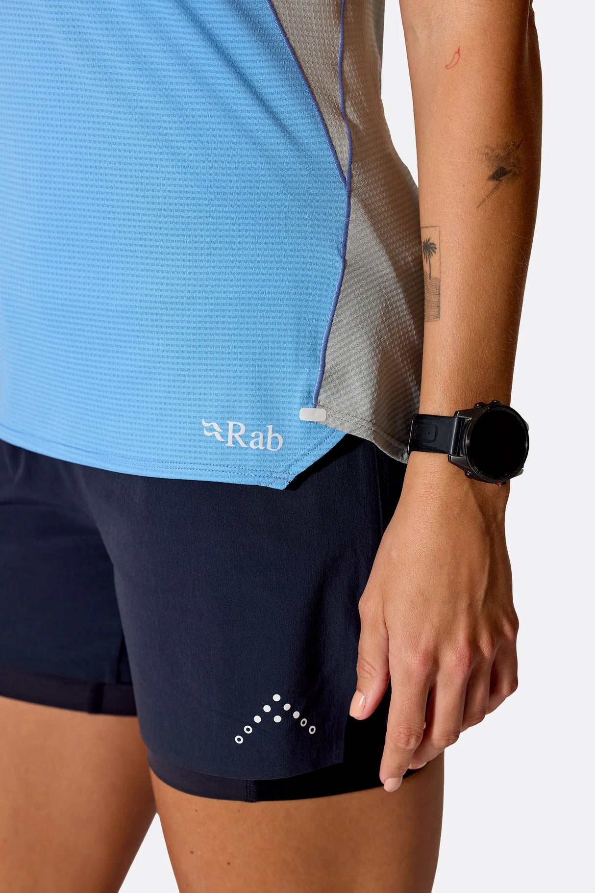 Rab Women's Sonic Ultra Vest - reflective branding detail