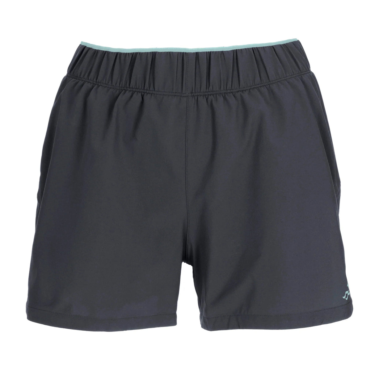 Rab Women's Talus Active Shorts in Ebony - flat lay