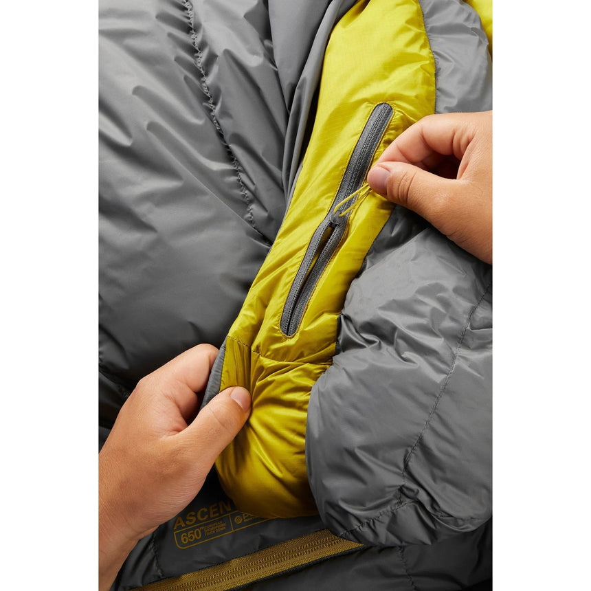 RABRab Ascent Pro 400 Sleeping BagOutdoor Action